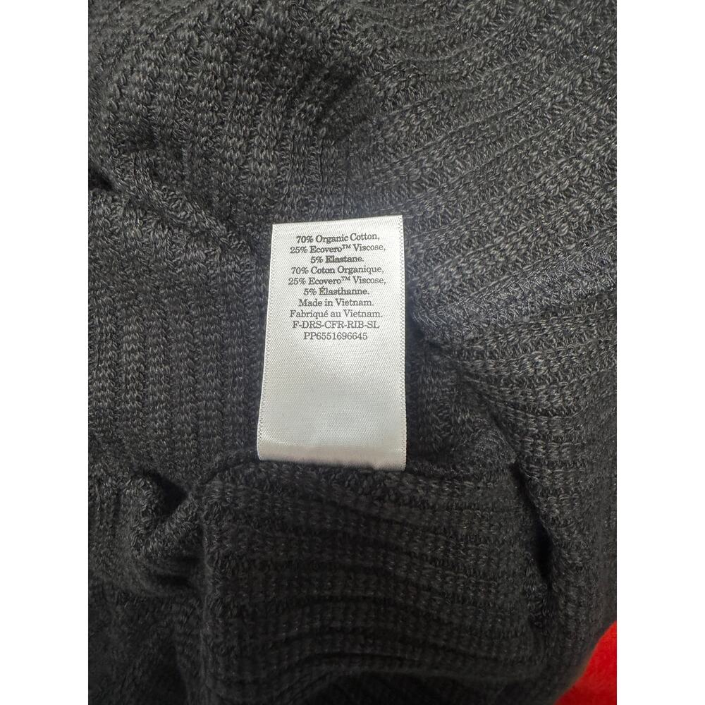 Everlane Womens Midi Shift Sweater Dress Size Medium M Gray Sleeveless NWT New - Picture 8 of 9
